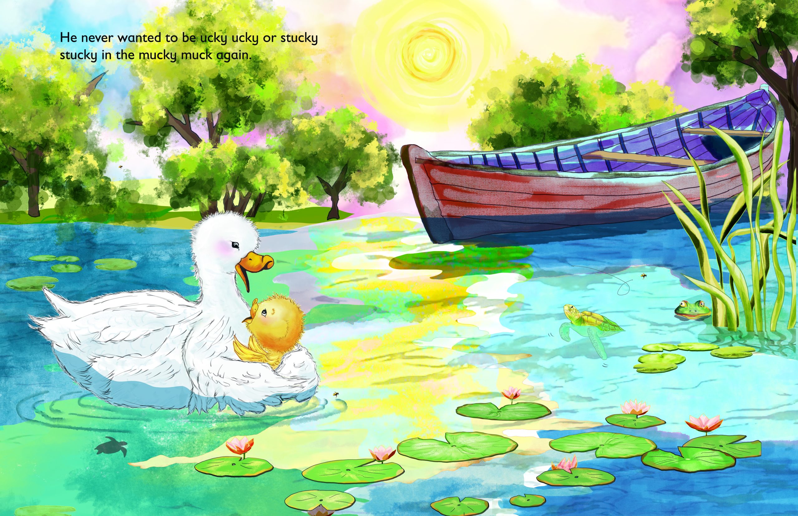 The Power of Resilience: How the Ucky Mucky Duck Overcomes Obstacles with Determination